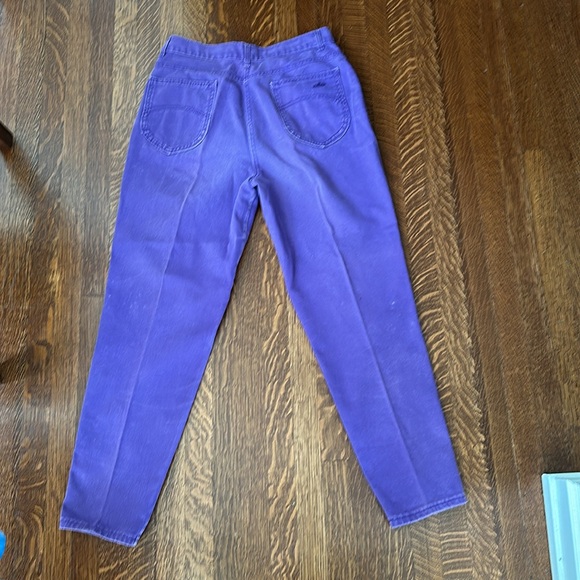 Vintage Jeans Chic Size 14 Purple - Picture 3 of 11